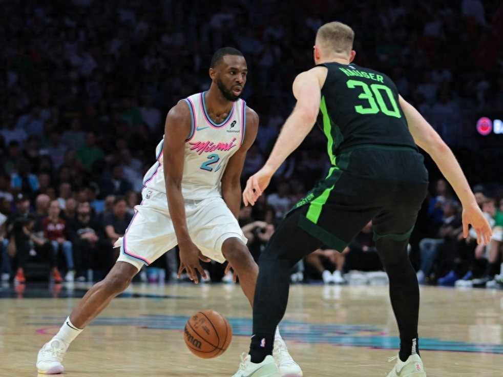 热火险胜凯尔特人，内线硬战胜出