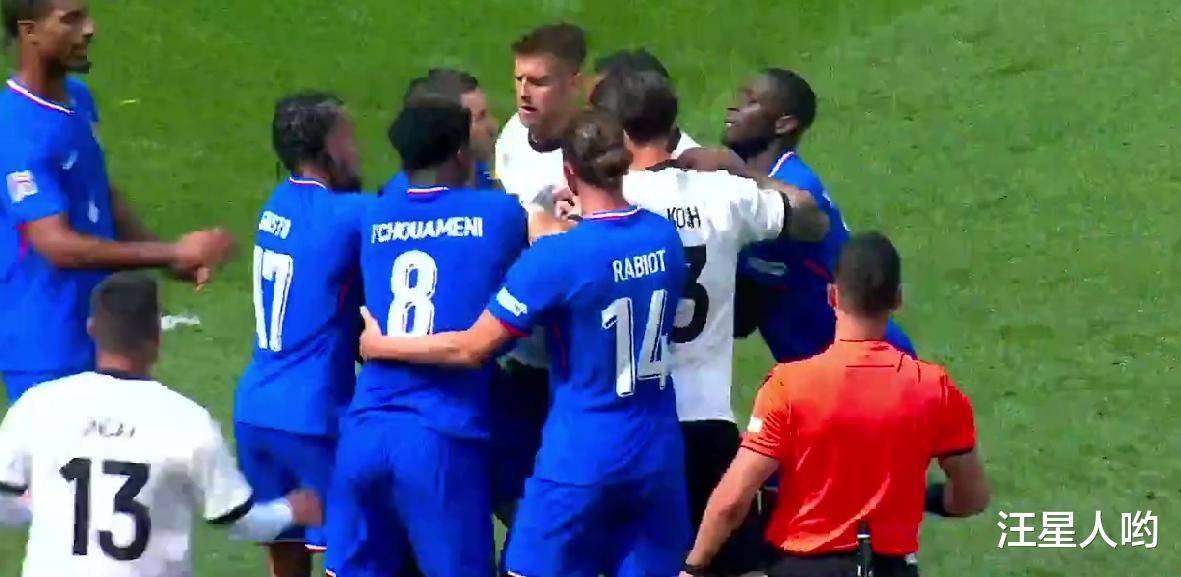 法国击败德国，展现强大实力