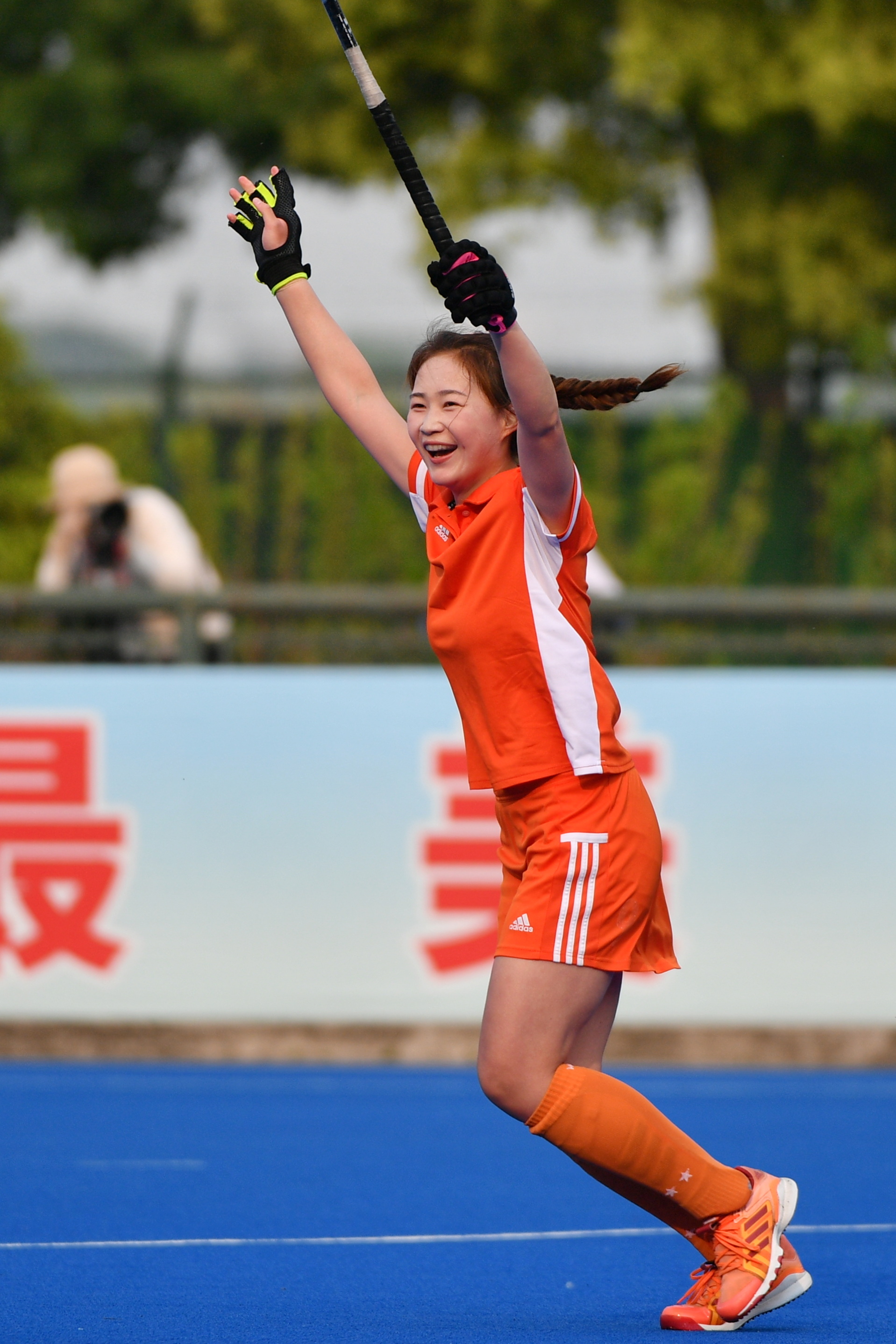 韩国女子曲棍球队成功晋级半决赛 韩国女子曲棍球队成功晋级半决赛